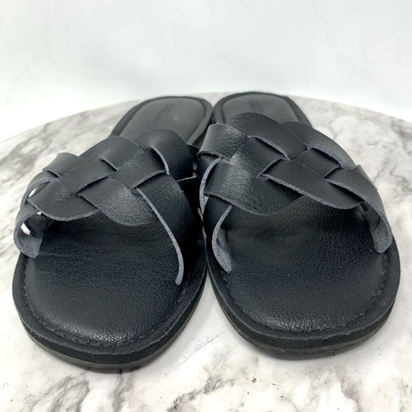 Cushionaire Winnie Woven Slide Sandals 7.5-8 Comfy Classic Summer Minimalist - Picture 4 of 16